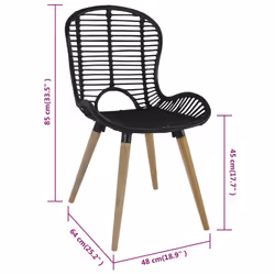 VidaXL 246807 chaise restaurant - Vue supplémentaire 7