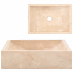 Description générale Ce lavabo en marbre dégage un charme moderne qui attirera tous les regards dans votre salle de bain ou v ...