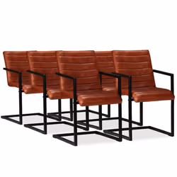 VidaXL 275239, Cuir, 510 mm, 560 mm, 910 mm, 46 cm, 6 pièce(s)