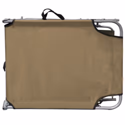 VidaXL 44292 chaise d'extérieur Linge Siège rembourré Polyester Taupe - Vue supplémentaire 4