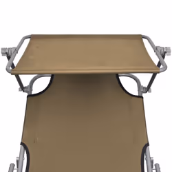 VidaXL 44292 chaise d'extérieur Linge Siège rembourré Polyester Taupe - Vue supplémentaire 5