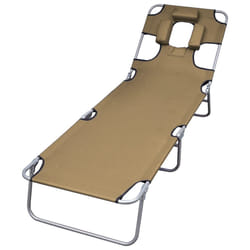 VidaXL 44296 chaise d'extérieur Linge Siège rembourré Polyester Taupe