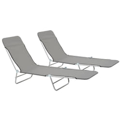 VidaXL 44302 chaise d'extérieur Linge Polyester Gris