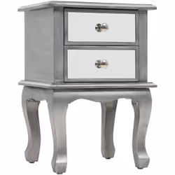Apportez une touche d'élégance à votre décoration intérieure avec notre table de chevet miroir. La table de chevet élégante e ...