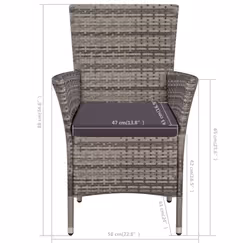 VidaXL 44095 ensemble de meubles de jardin - Vue supplémentaire 5