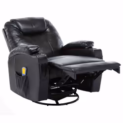 VidaXL 246635 Fauteuil massant électrique Noir - Vue supplémentaire 5
