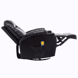 VidaXL 246635 Fauteuil massant électrique Noir - Vue supplémentaire 6
