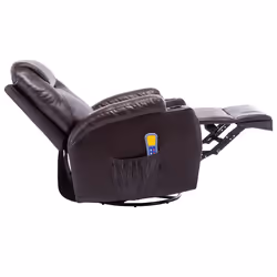 VidaXL 246636 Fauteuil massant électrique Marron - Vue supplémentaire 6