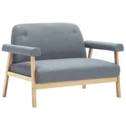 VidaXL 246643 canapé 2 siège(s) Gris