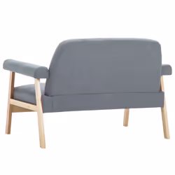 VidaXL 246643 canapé 2 siège(s) Gris - Vue supplémentaire 5