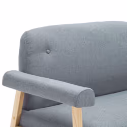 VidaXL 246643 canapé 2 siège(s) Gris - Vue supplémentaire 6