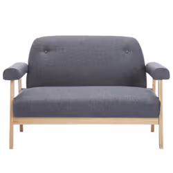 VidaXL 246646 canapé 2 siège(s) Gris