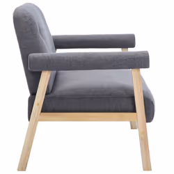 VidaXL 246646 canapé 2 siège(s) Gris - Vue supplémentaire 4