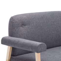 VidaXL 246646 canapé 2 siège(s) Gris - Vue supplémentaire 6