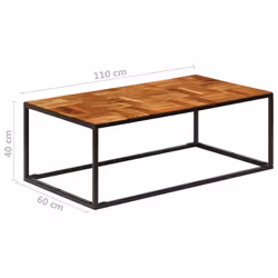 VidaXL 246678 Table à café, latérale et de salon - Vue supplémentaire 7
