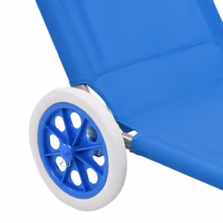 VidaXL 44322 chaise d'extérieur Linge Siège rembourré Polyester Bleu - Vue supplémentaire 8