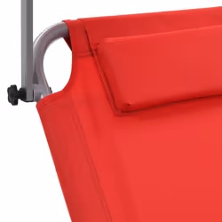 VidaXL 44324 chaise d'extérieur Linge Siège rembourré Polyester Rouge - Vue supplémentaire 7