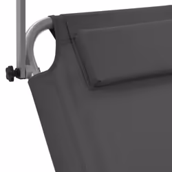 VidaXL 44325 chaise d'extérieur Linge Siège rembourré Polyester Gris - Vue supplémentaire 7