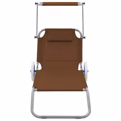 VidaXL 44326 chaise d'extérieur Linge Siège rembourré Polyester Taupe - Vue supplémentaire 2