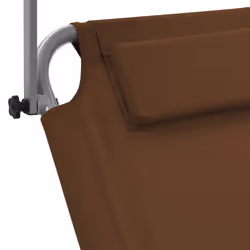 VidaXL 44326 chaise d'extérieur Linge Siège rembourré Polyester Taupe - Vue supplémentaire 7