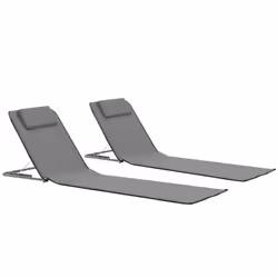 VidaXL 44330, Terrace, Polyester, Gris