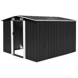 Vidaxl - Abri de jardin 257x298x178 cm Métal Anthracite