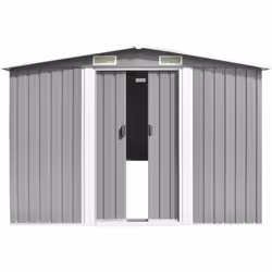 Notre abri de jardin en métal sera parfait pour ranger une grande variété d’outils, de mobilier de jardin et d’équipements de ...