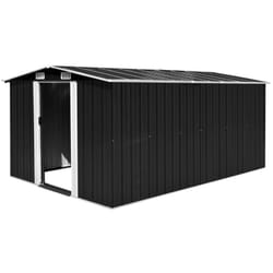 Vidaxl - Abri de jardin 257x392x181 cm Métal Anthracite