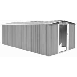 Vidaxl - Abri de jardin 257x489x181 cm Métal Gris