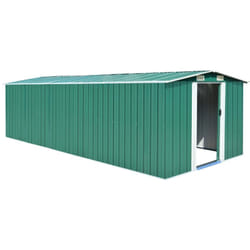 Vidaxl - Abri de jardin 257x580x181 cm Métal Vert