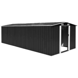 Vidaxl - Abri de jardin 257x580x181 cm Métal Anthracite