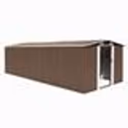 vidaXL Abri de jardin 257x580x181 cm Métal Marron - TU