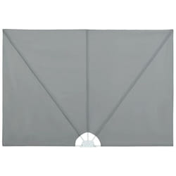 Auvent latéral pliable de terrasse Gris 300 x 200 cm Vidaxl