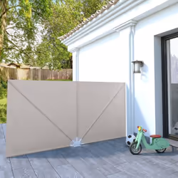 Cet auvent latéral pliable sera idéal pour créer un coin d'ombre sur une terrasse, le balcon ou dans votre jardin. Fabriqué e ...