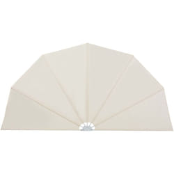 Auvent latéral pliable de terrasse Crème 160 cm vidaXL