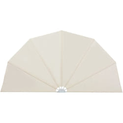 Vidaxl - Auvent latéral pliable de terrasse Crème 200 cm