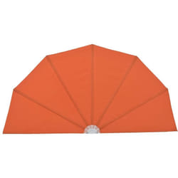 Auvent latéral pliable de terrasse Terre cuite 200 cm Vidaxl