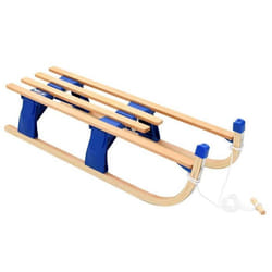 vidaXL Traîneau pliable en bois 110 cm - TU