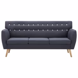 VidaXL 247125 canapé Gris