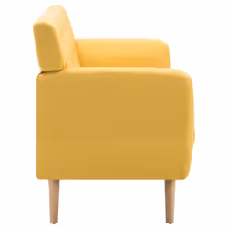 VidaXL 247127 canapé Jaune - Vue supplémentaire 4