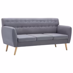 VidaXL 247129, Gris, Polyester, 1720 mm, 700 mm, 820 mm, 145 cm