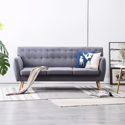 VidaXL 247129 canapé Gris