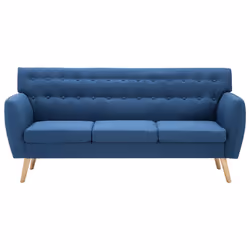 VidaXL 247130 canapé Bleu