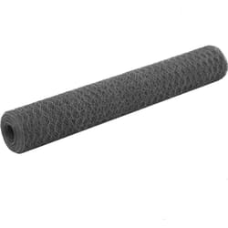 vidaXL Grillage Acier et revêtement en PVC 25 x 1 m Gris - TU