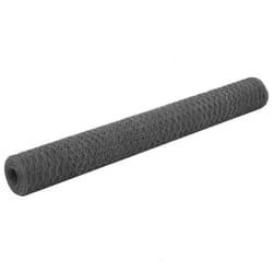 vidaXL Grillage Acier avec revêtement en PVC 25x1,2 m Gris - TU