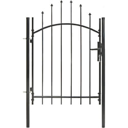 Vidaxl - Portail de jardin Acier 1 x 1,5 m Noir