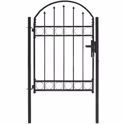 Ce portillon sera une entrée pratique au style moderne pour isoler votre jardin du monde extérieur. Très stable et durable, c ...