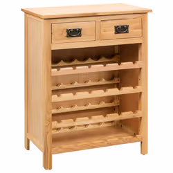 VidaXL 247043, Panneaux MDF, Bois, Marron