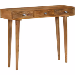Cette table console arborant de magnifiques motifs sculptés apportera une touche intemporelle à votre intérieur. La table est ...