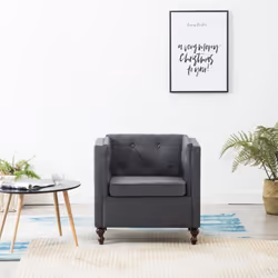 Notre élégant fauteuil ajoutera une touche de luxe, de classe et de style raffiné à toute décoration de salon, bureau ou cham ...